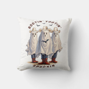 Cojín Decorativo Personalizado de Fantasmas de Vaquero Fantasma de