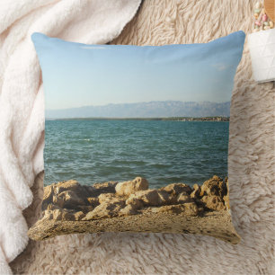 Cojín decorativo personalizado de foto de dos cara