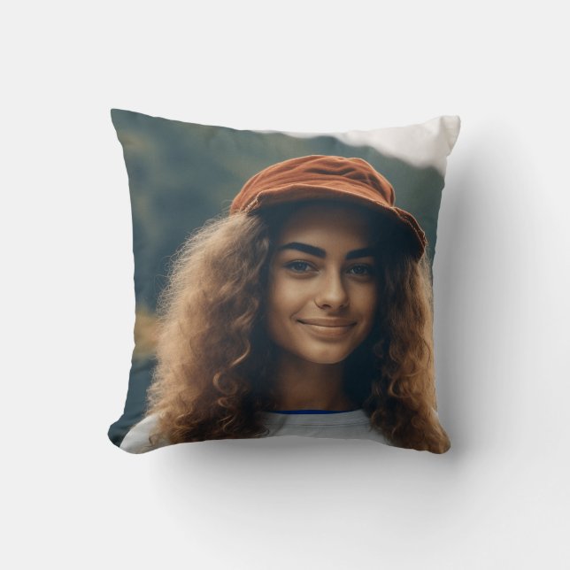 Cojín decorativo PERSONALIZADO de FOTOS (Anverso)