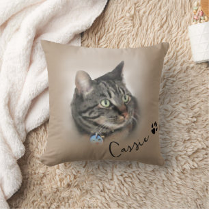 Cojín decorativo personalizado de imagen de imagen