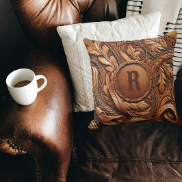 Cojín Decorativo Personalizado de impresión de cuero con herramient