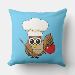 Cojín Decorativo Personalizado de Lechuza Cocina