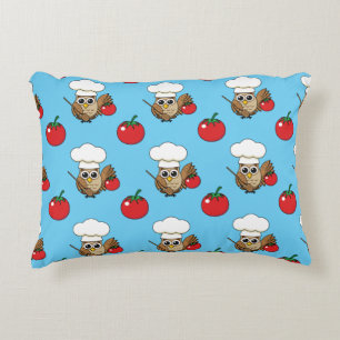 Cojín Decorativo Personalizado de Lechuza Cocina