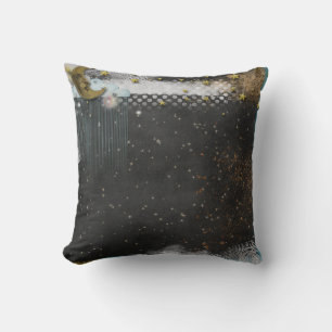 Cojín Decorativo Personalizado de Luna y Estrellas