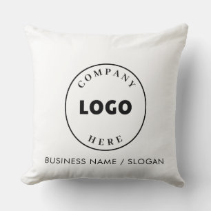Cojín Decorativo Personalizado de marca con logotipo comercial mode