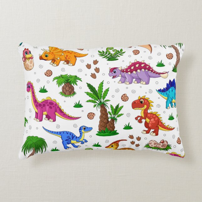 Cojín Decorativo Personalizado de moda Dino (Anverso)