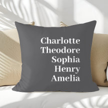 Personalizado de nombres de familia personalizados