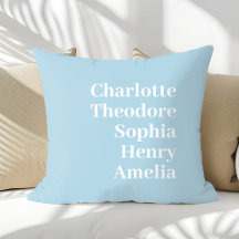 Personalizado de nombres de familia personalizados