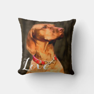 Cojín Decorativo personalizado de perro agrega tu propia foto y tex
