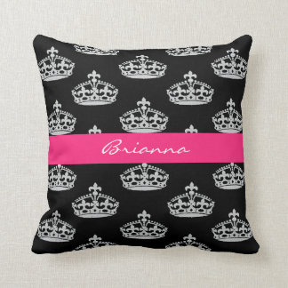 Cojín decorativo personalizado de princesa Crown