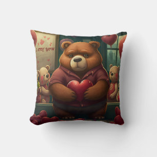 Cojín Decorativo Personalizado de San Valentín personalizado arroja