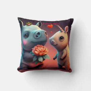 Cojín Decorativo Personalizado de San Valentín personalizado tirand