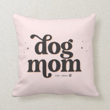 Personalizado de tipografía de moda Perro Mom