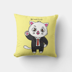 Cojín Decorativo Personalizado de traje de negocios