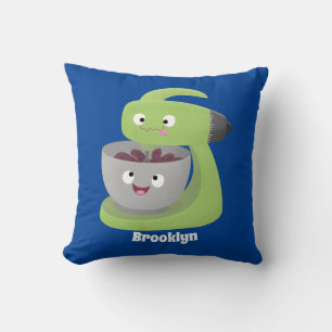 Cojín Decorativo Personalizado de utensilios de cocina para mezclad