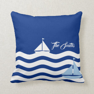 Cojín Decorativo Personalizado del Día de los veleros