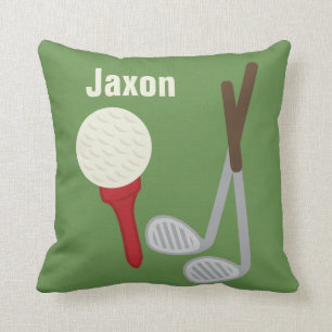 Cojín decorativo personalizado del golf del cuarto