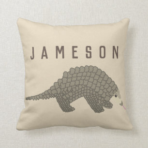 Cojín decorativo personalizado del Pangolin