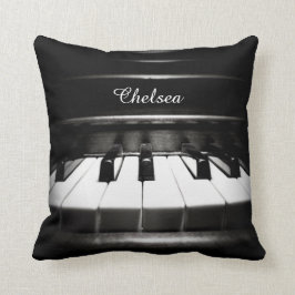 Cojín decorativo personalizado del piano