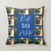 Personalizado Diez Collages de fotos Mejor Papá Nu