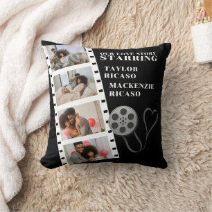 Cojín Decorativo Personalizado DIY personalizado de la tira de pelí