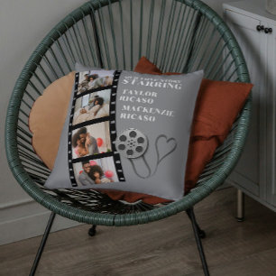Cojín Decorativo Personalizado DIY personalizado de la tira de pelí