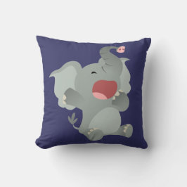 Cojín Decorativo Personalizado elefante elefante somnoliento