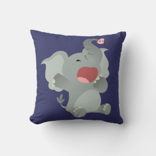 Cojín Decorativo Personalizado elefante elefante somnoliento