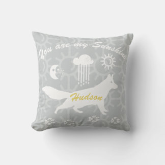 Cojín Decorativo Personalizado, eres mi pista de Sunshine Fox