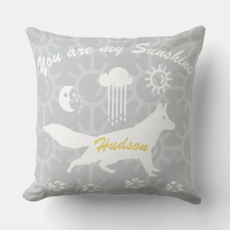 Cojín Decorativo Personalizado, eres mi pista de Sunshine Fox