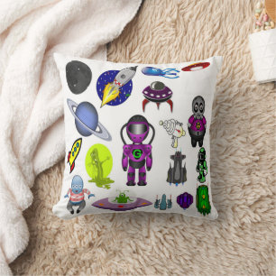 Cojín Decorativo Personalizado espacial