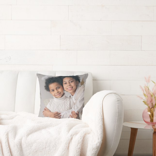 Cojín Decorativo Personalizado foto de doble cara (Sofá)