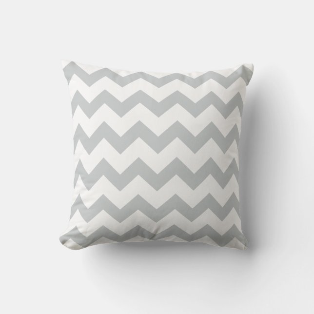Cojín Decorativo Personalizado grande del modelo de zigzag de DIY (Anverso)
