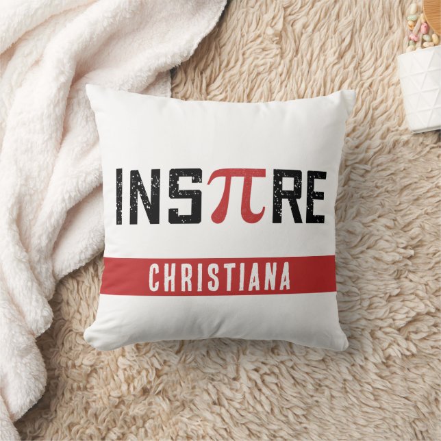 Cojín Decorativo Personalizado InsPire Pi Day | Regalos de matemáti (Manta)