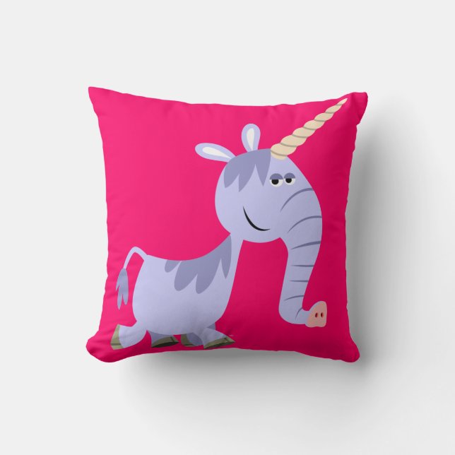 Cojín Decorativo Personalizado inusual lindo Unicornio Pillow