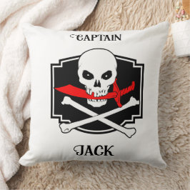 Cojín Decorativo Personalizado Jolly Roger (Cutlass)
