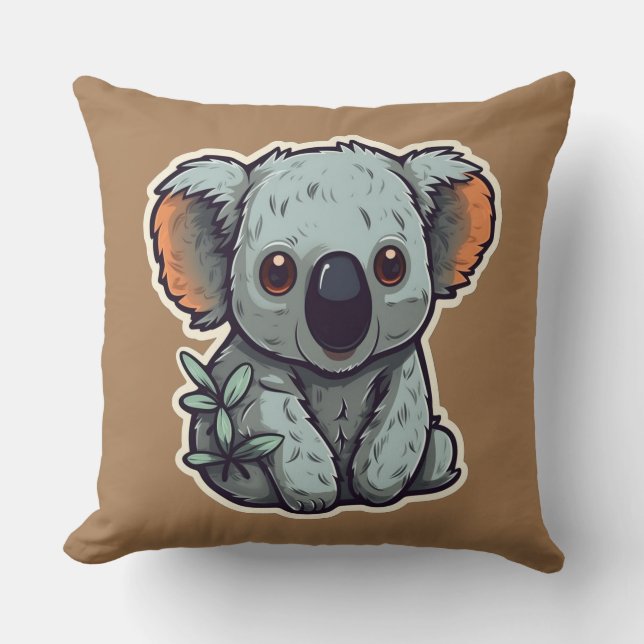 COJÍN DECORATIVO PERSONALIZADO KOALA BEAR (Anverso)