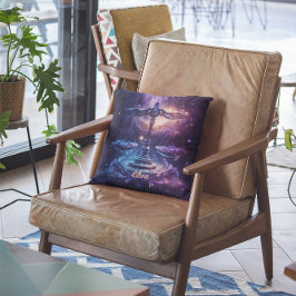 Cojín Decorativo Personalizado Libra Zodiac Horóscopo Fantasía Sol 