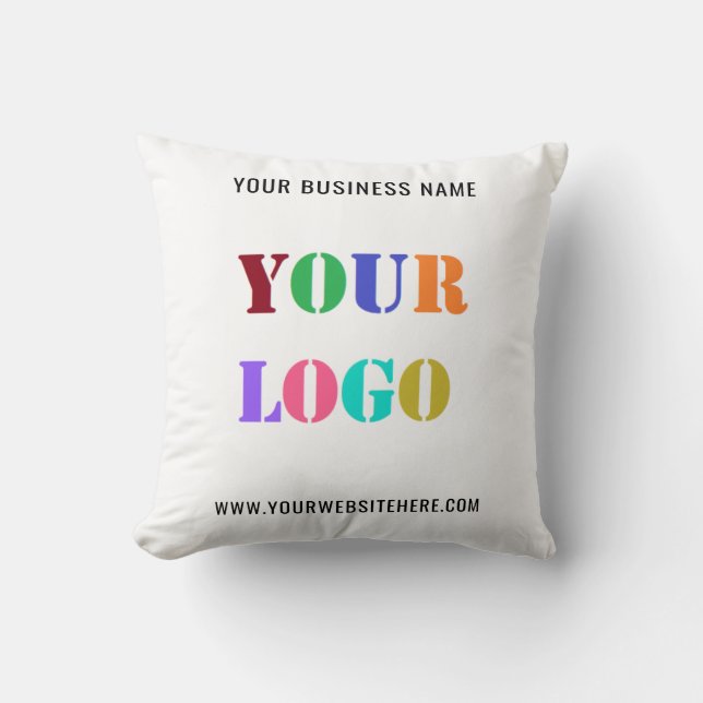 Cojín Decorativo Personalizado Logotipo Promocional Personalizado d (Anverso)