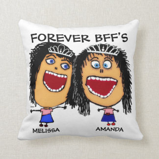 Cojín Decorativo Personalizado Mejor Amigo de BFF
