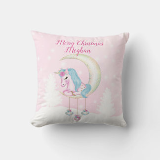 Cojín decorativo personalizado Merry Christmas Pin