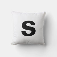 Personalizado Monograma Blanco Fantasma inicial