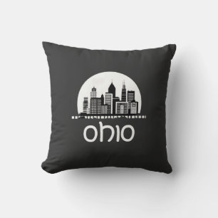 Cojín Decorativo Personalizado Ohio Skyline