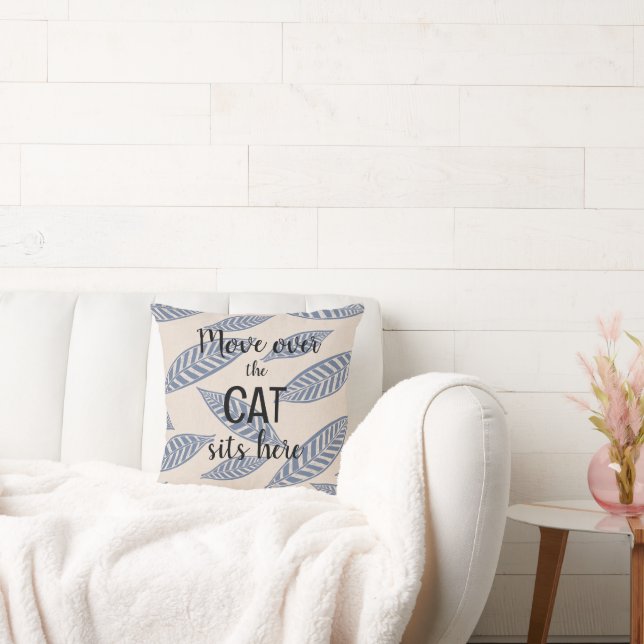 Cojín decorativo personalizado para los amantes de (Sofá)