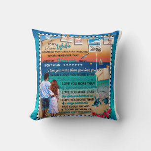 Cojín Decorativo Personalizado para mi futura esposa de parte de su