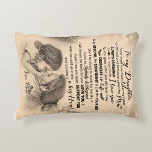 Cojín Decorativo Personalizado Para Mi Hija, Amor De Mamá Blanket