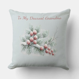 Cojín Decorativo Personalizado para mi queridísima abuela Helado In