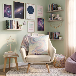 Cojín Decorativo Personalizado Pastel Celestial Soñador