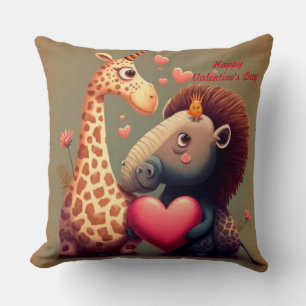 Cojín Decorativo Personalizado personalizado de San Valentín