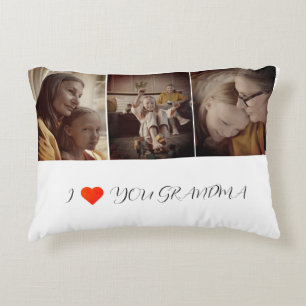 Cojín Decorativo Personalizado Pillow para la abuela - Personalizad